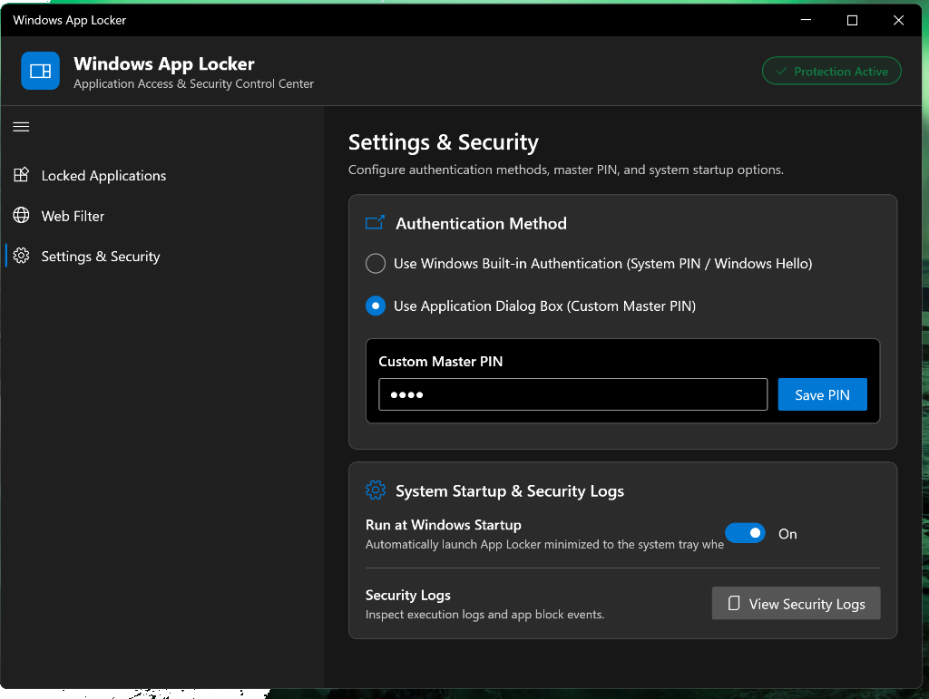 WinSecure Web Filter